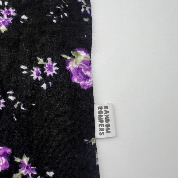 Random Rompers Purple Floral Romper - Picture 2 of 5